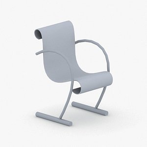 interior - chair stool 3D