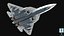 sukhoi su-57 - pbr 3D