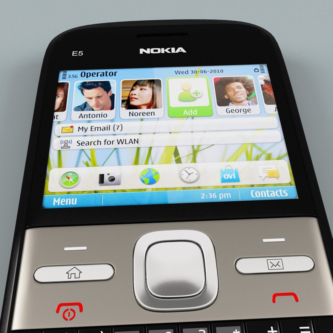Porn Video For Nokia E5 00 - Nokia E5 00 Black 3d Model