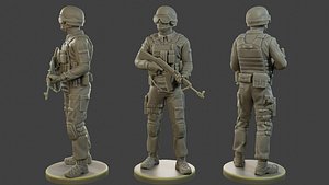 3D CzechSlovak Police Tactical Unit CPTU1 003