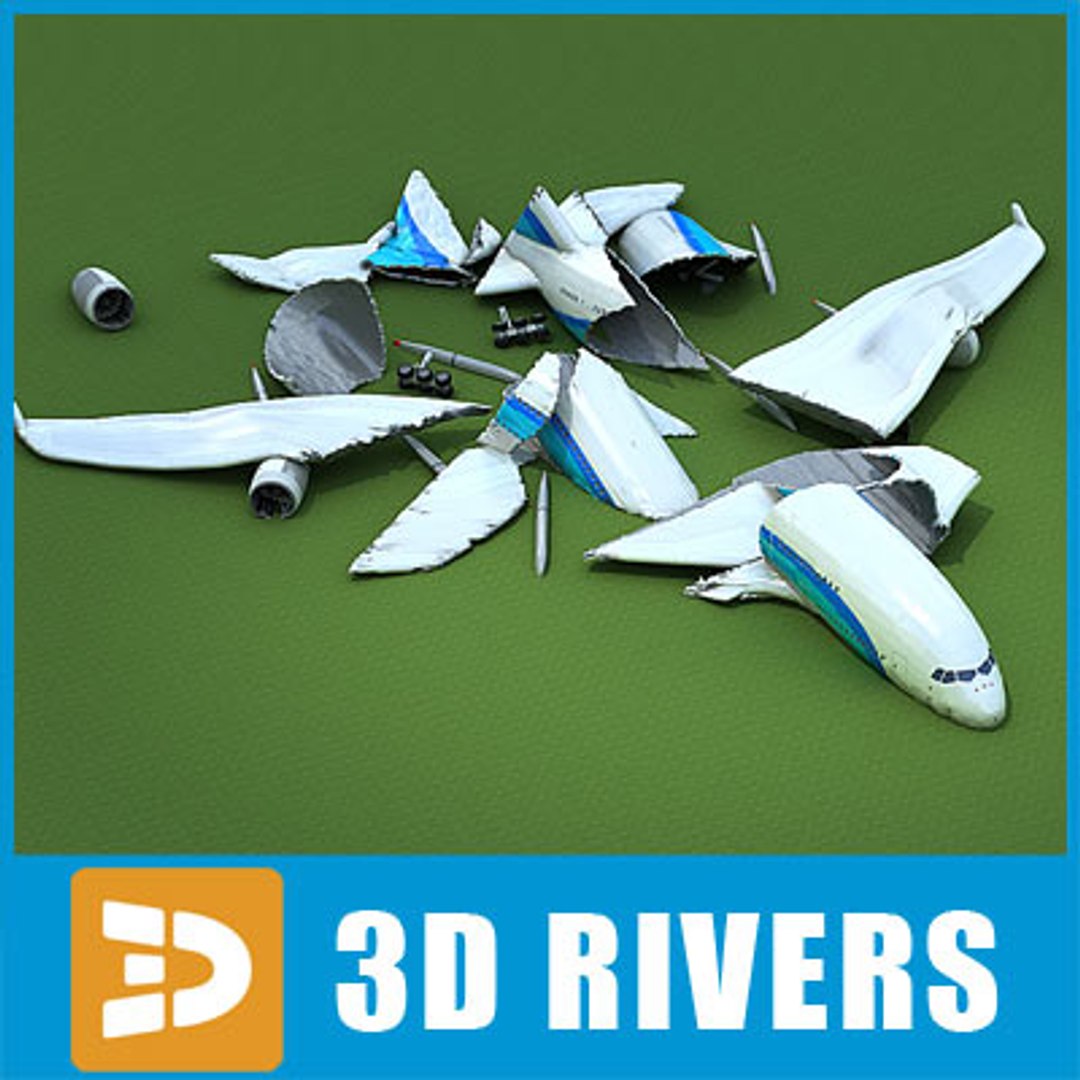 3ds Max Crashed Plane