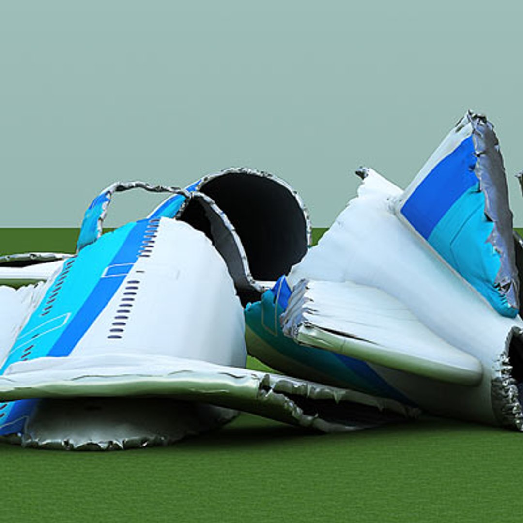 3ds Max Crashed Plane