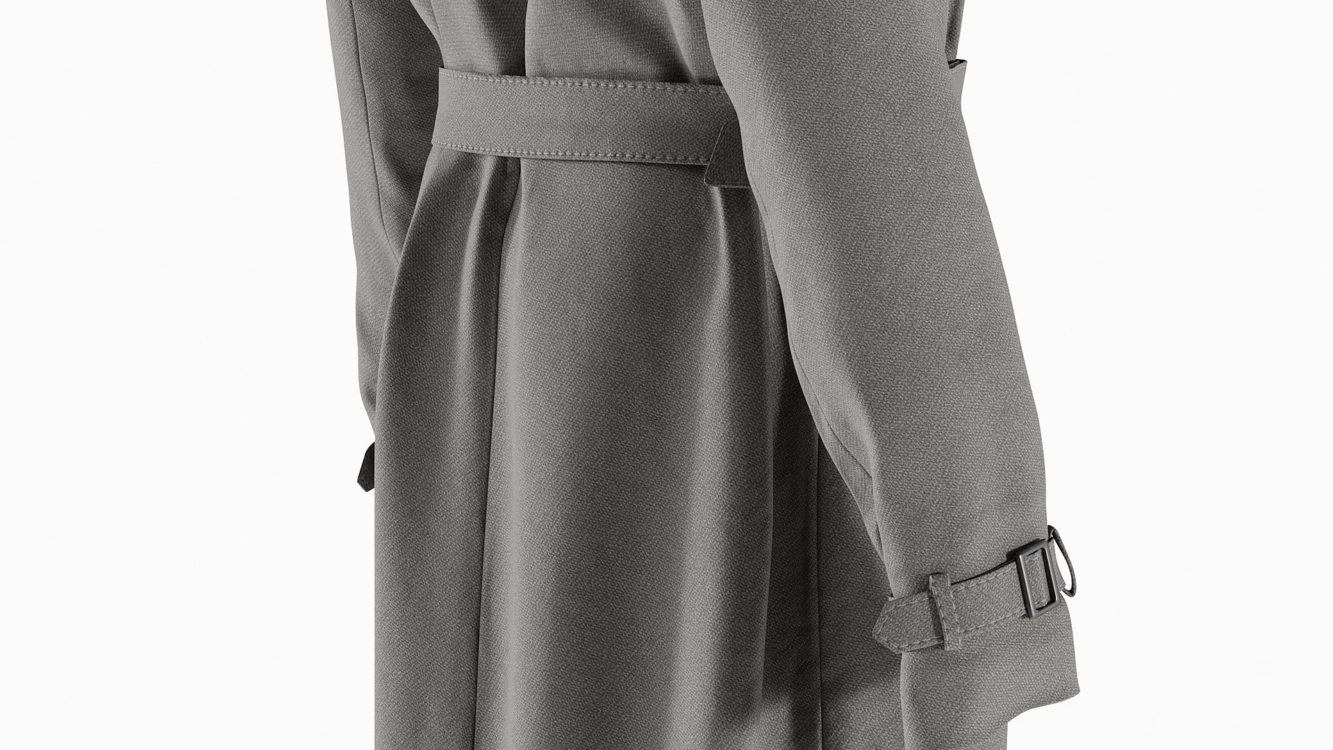 Realistic women s coat 3D model - TurboSquid 1705508