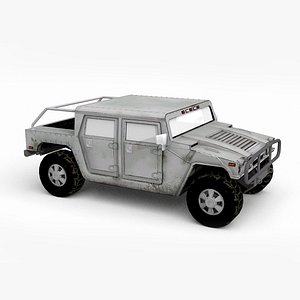 Civil off-road jeep 3D