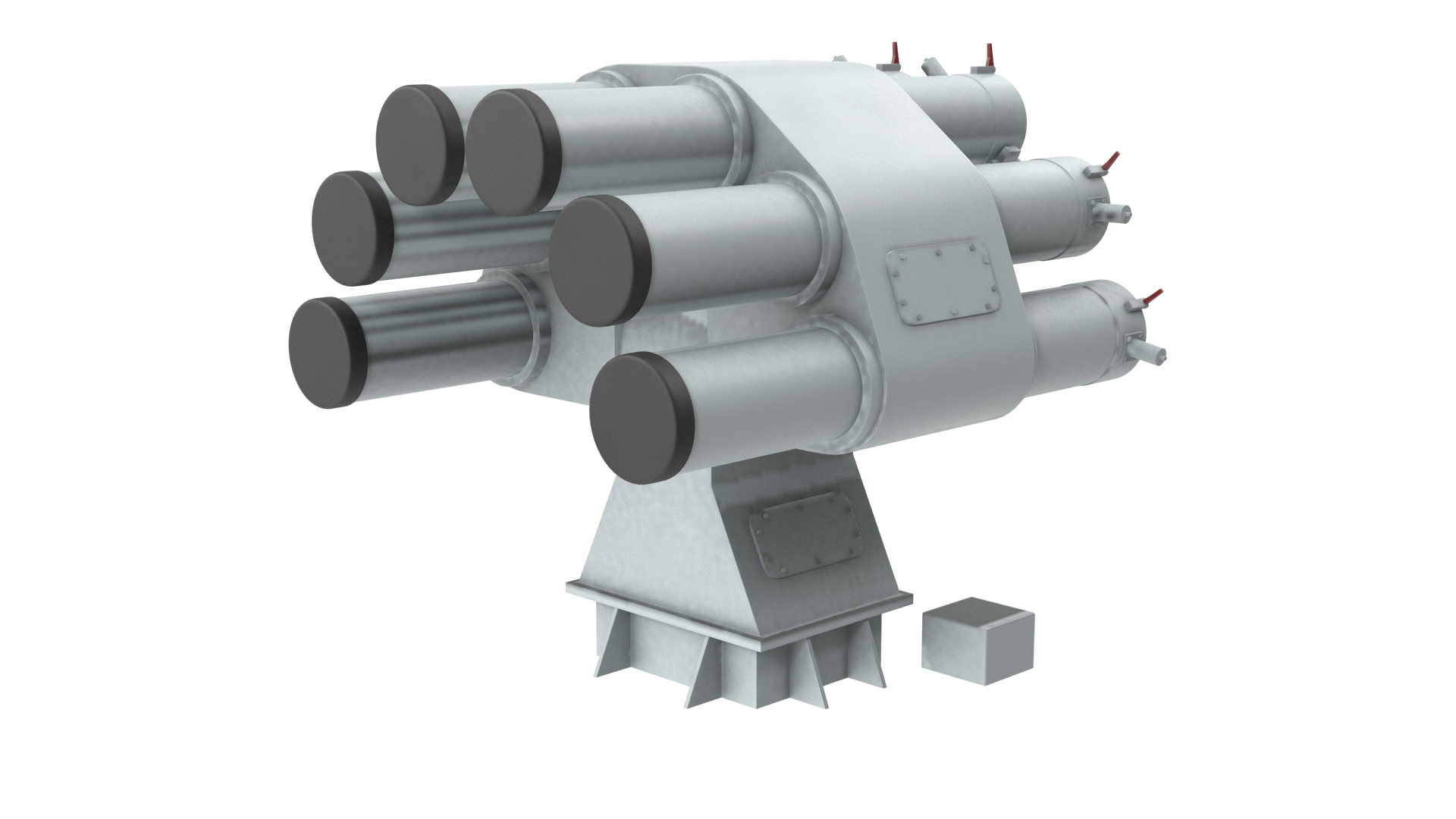 Type 87 Anti Submarine Rocket 3D - TurboSquid 1805399