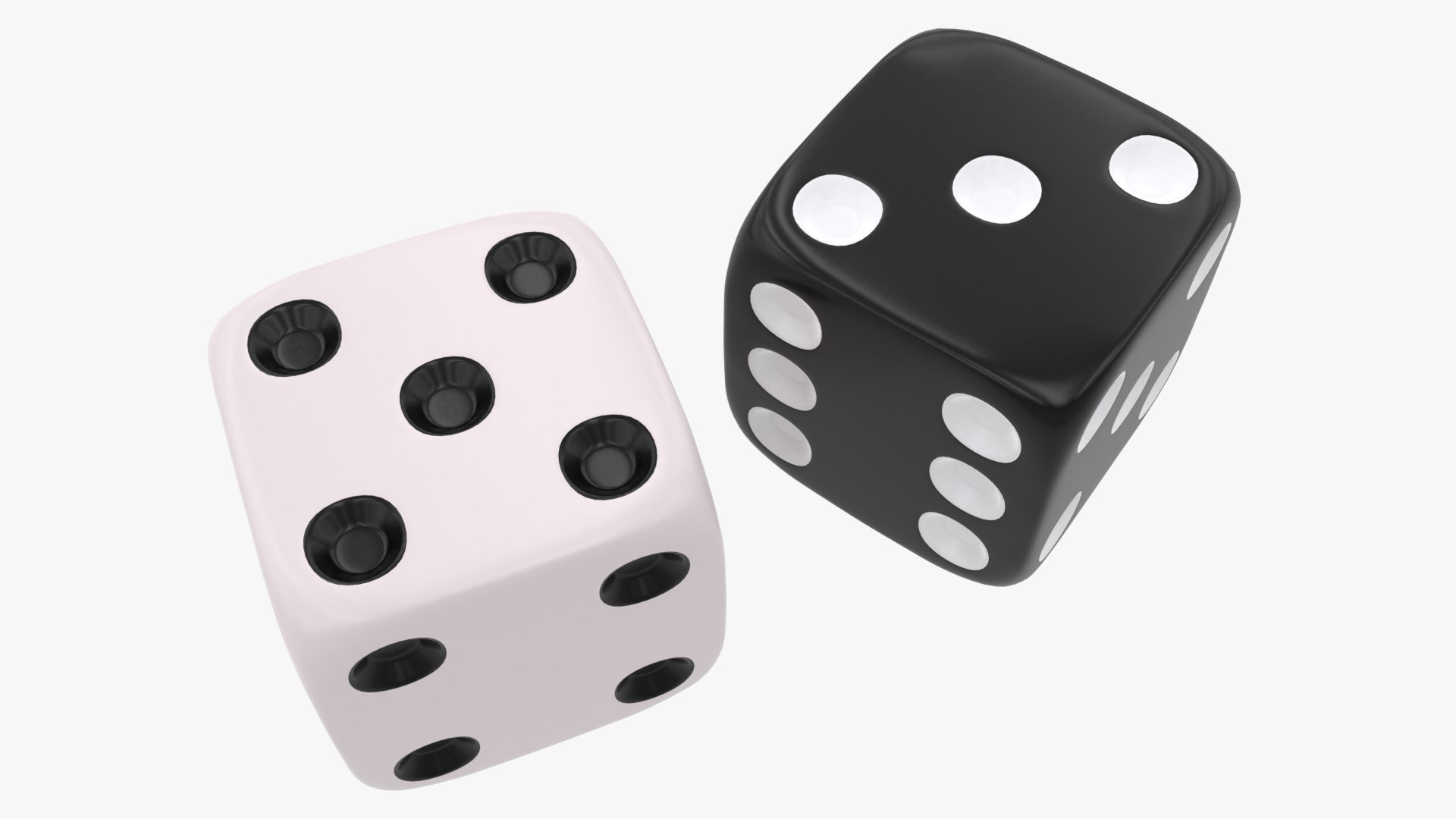 3D pair dice https://p.turbosquid.com/ts-thumb/rN/jnz72V/mVAgzGyM/preview00/png/1579031139/1920x1080/fit_q87/dcae0bbd3bd4e1e9e4e20985c03b9bb13172f53b/preview00.jpg
