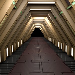 三维科幻隧道