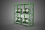 DRUM TRAY ARRAY SHELF RACK ROTARY HYDROPONIC PLANT GARDEN INDOOR 3D