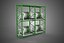 DRUM TRAY ARRAY SHELF RACK ROTARY HYDROPONIC PLANT GARDEN INDOOR 3D