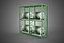 DRUM TRAY ARRAY SHELF RACK ROTARY HYDROPONIC PLANT GARDEN INDOOR 3D