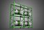 DRUM TRAY ARRAY SHELF RACK ROTARY HYDROPONIC PLANT GARDEN INDOOR 3D
