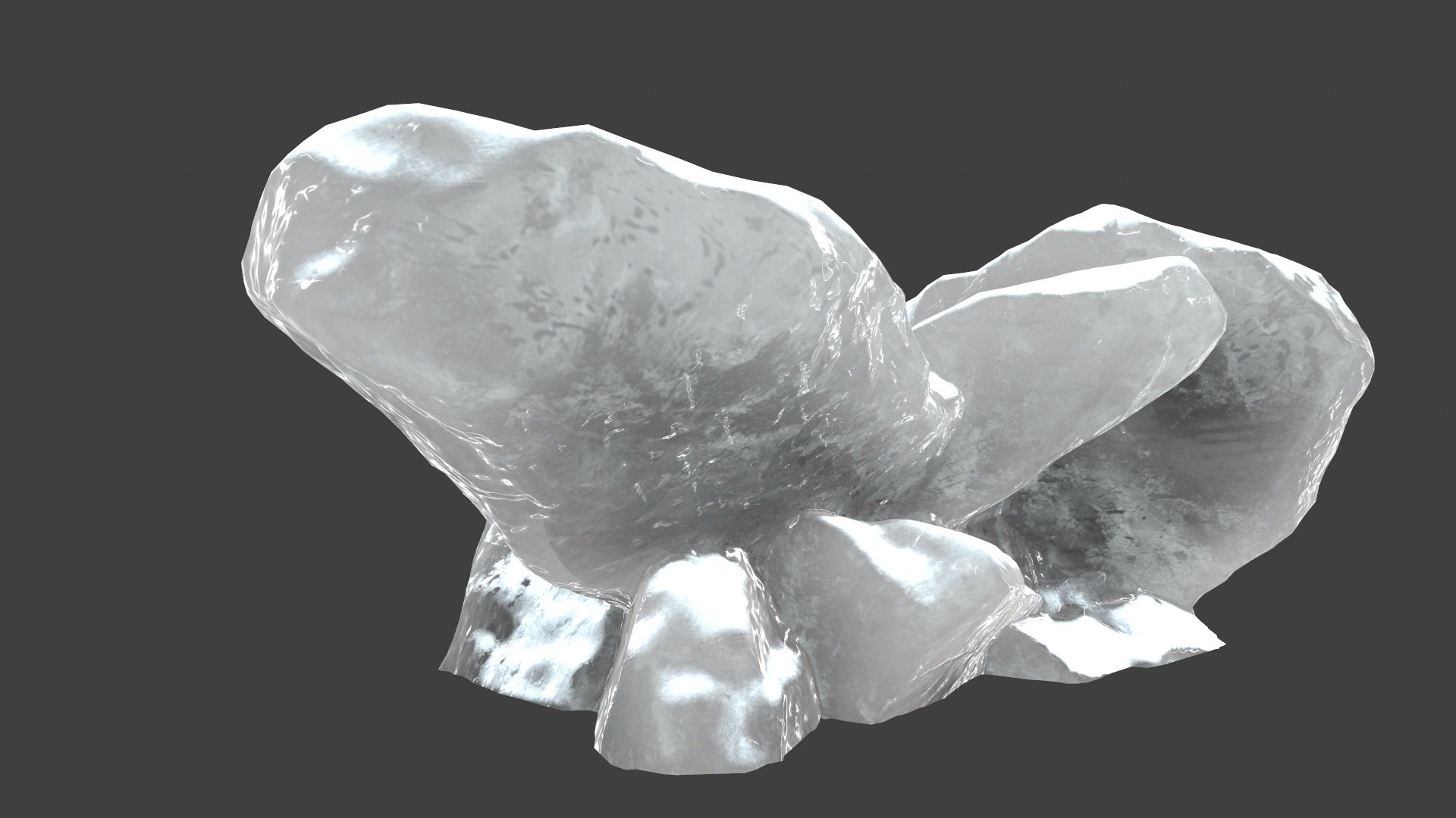 Ice Rocks 3D - TurboSquid 1244753
