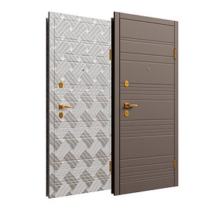 3D Metal Door model