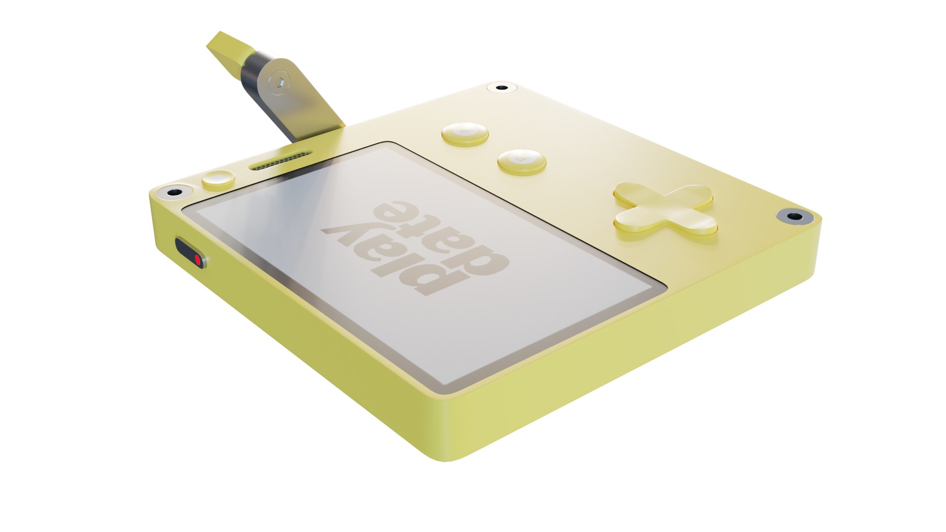 3D Playdate Game Console - TurboSquid 2152401