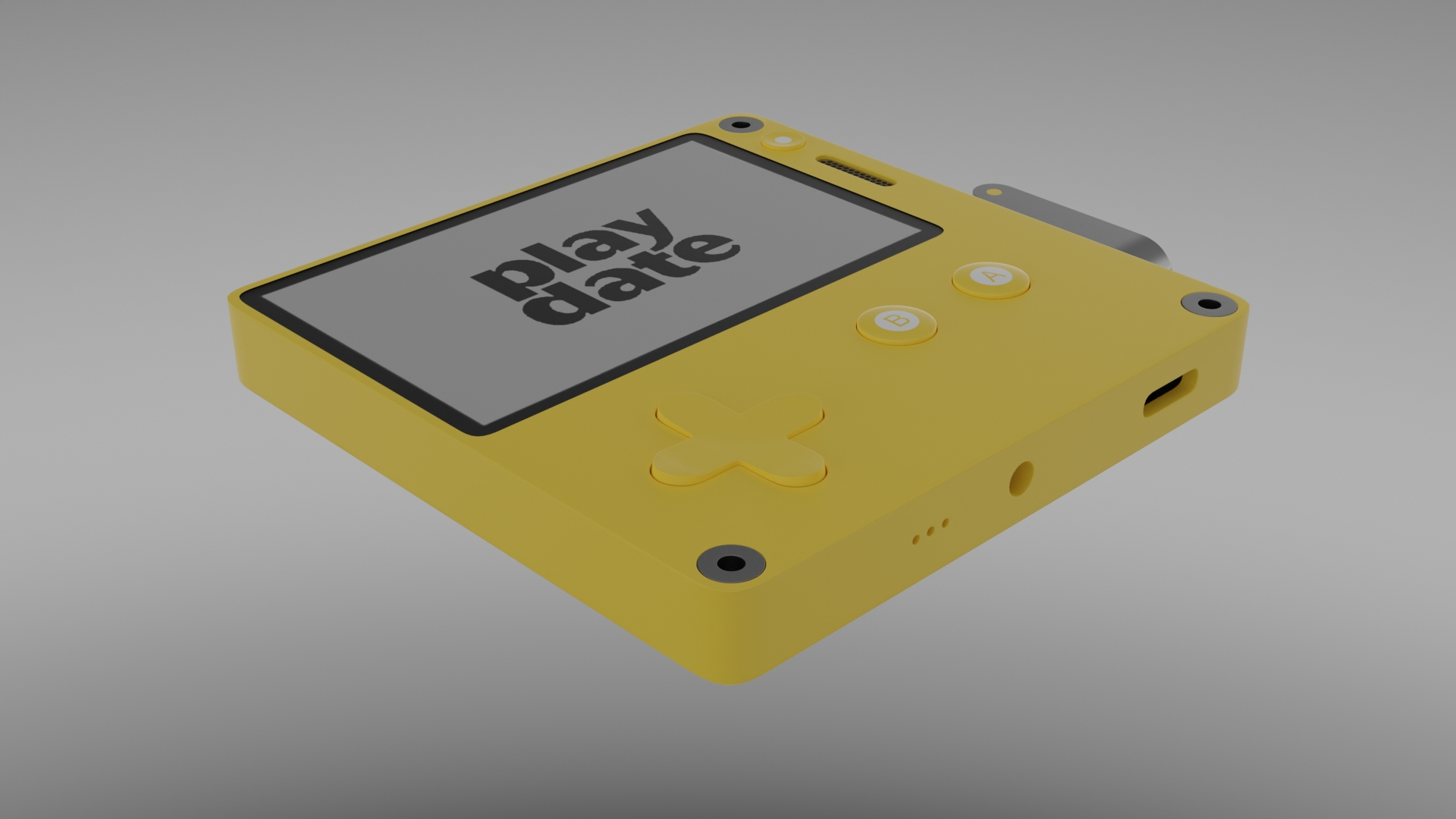 3D Playdate Game Console - TurboSquid 2152401