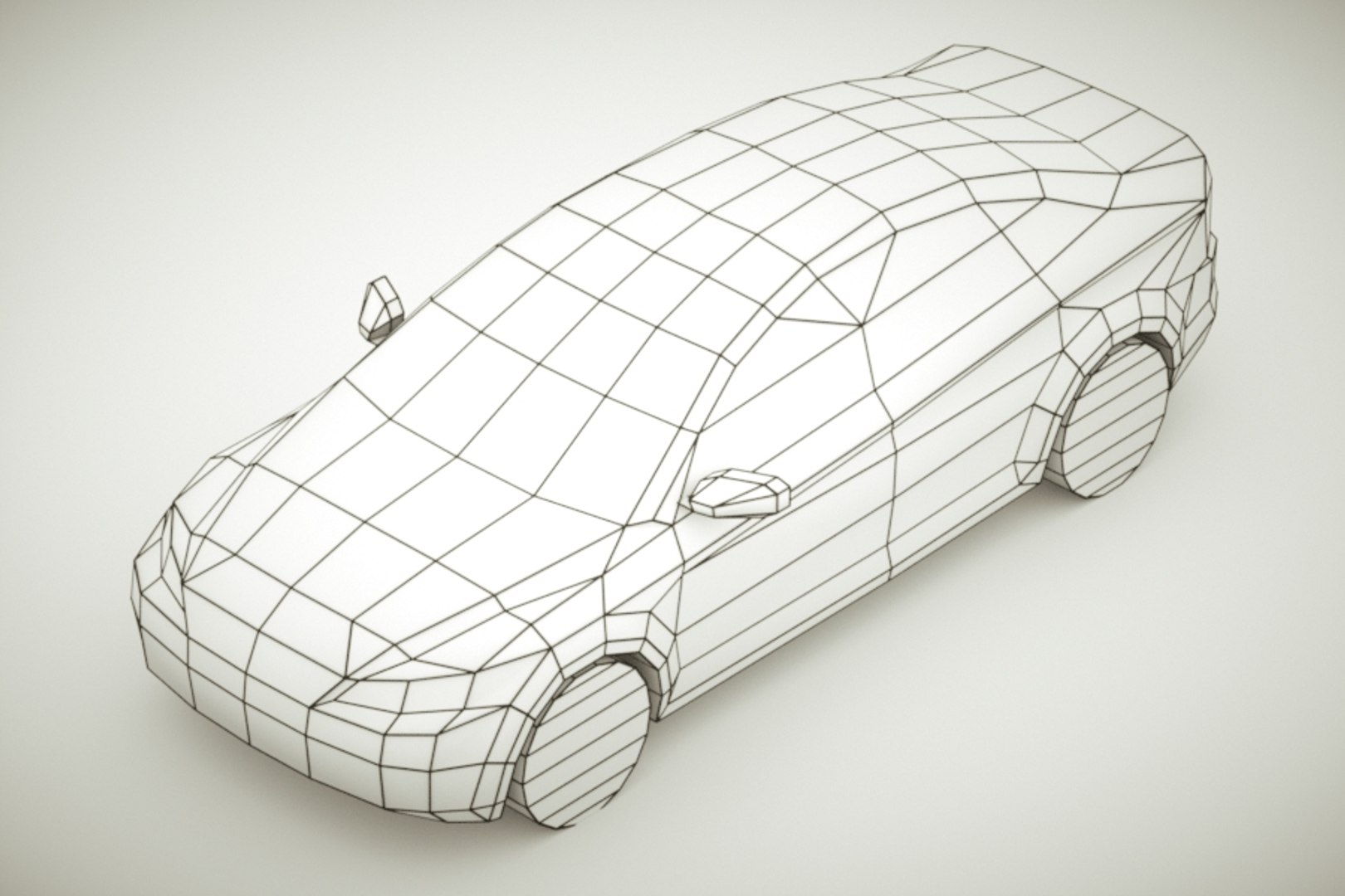 Generic Sedan 3d 3ds