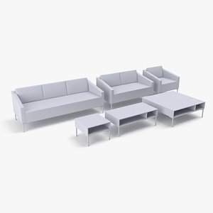 3D model pera deberenn sofa