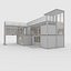 3D Container Cabin 2