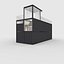 3D Container Cabin 2