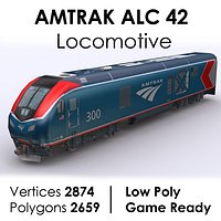 Amtrak ALC 42 Locomotive