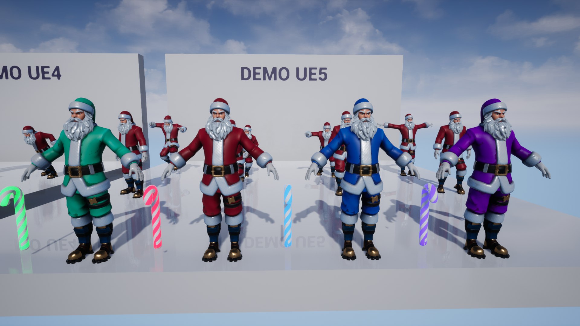 3D Stylized Santa Character Model - TurboSquid 2460029