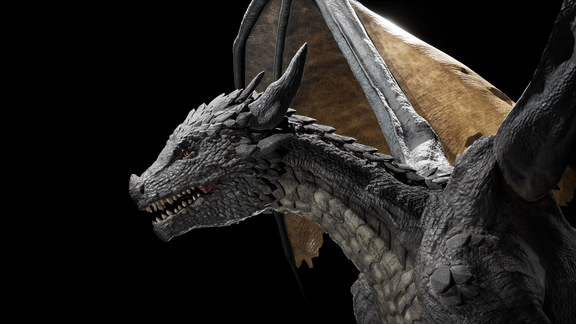 Dragon Rigged 3D Model - TurboSquid 2370168