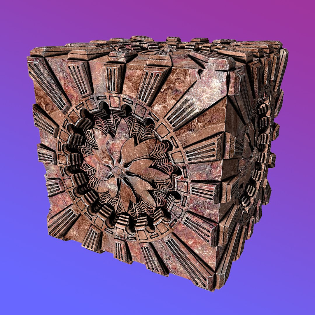 Cube Artifact Design 3D | 1143664 | TurboSquid