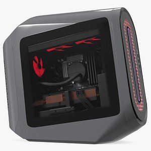 Liquid Cooled Gaming Desktop Red