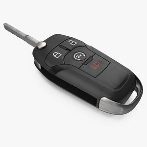 Car Flip Key 3D Model