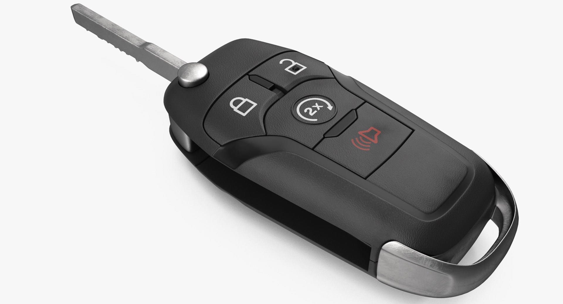 Car Flip Key 3D Model 3D model preview