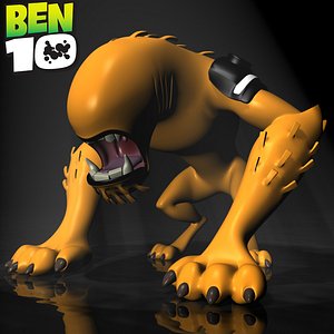 3D model Ben 10 Reboot Version 3d Model VR / AR / low-poly