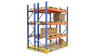3D Pallet Racking System