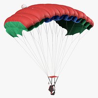 Parachute Game Ready PBR