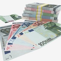 Euro Banknotes Collection 5€ - 10€ - 20€ - 50€ - 100€