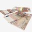 Euro-Banknotensammlung 5 € - 10 € - 20 € - 50 € - 100 €