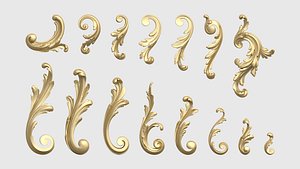 Acanthus Leaves Collection