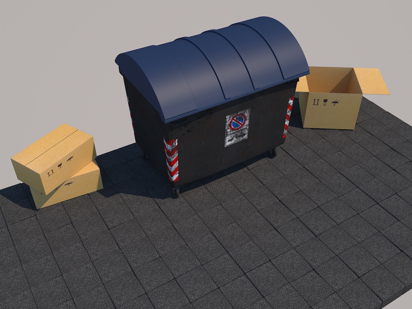 Trash Garbage 3D Model - TurboSquid 1674788
