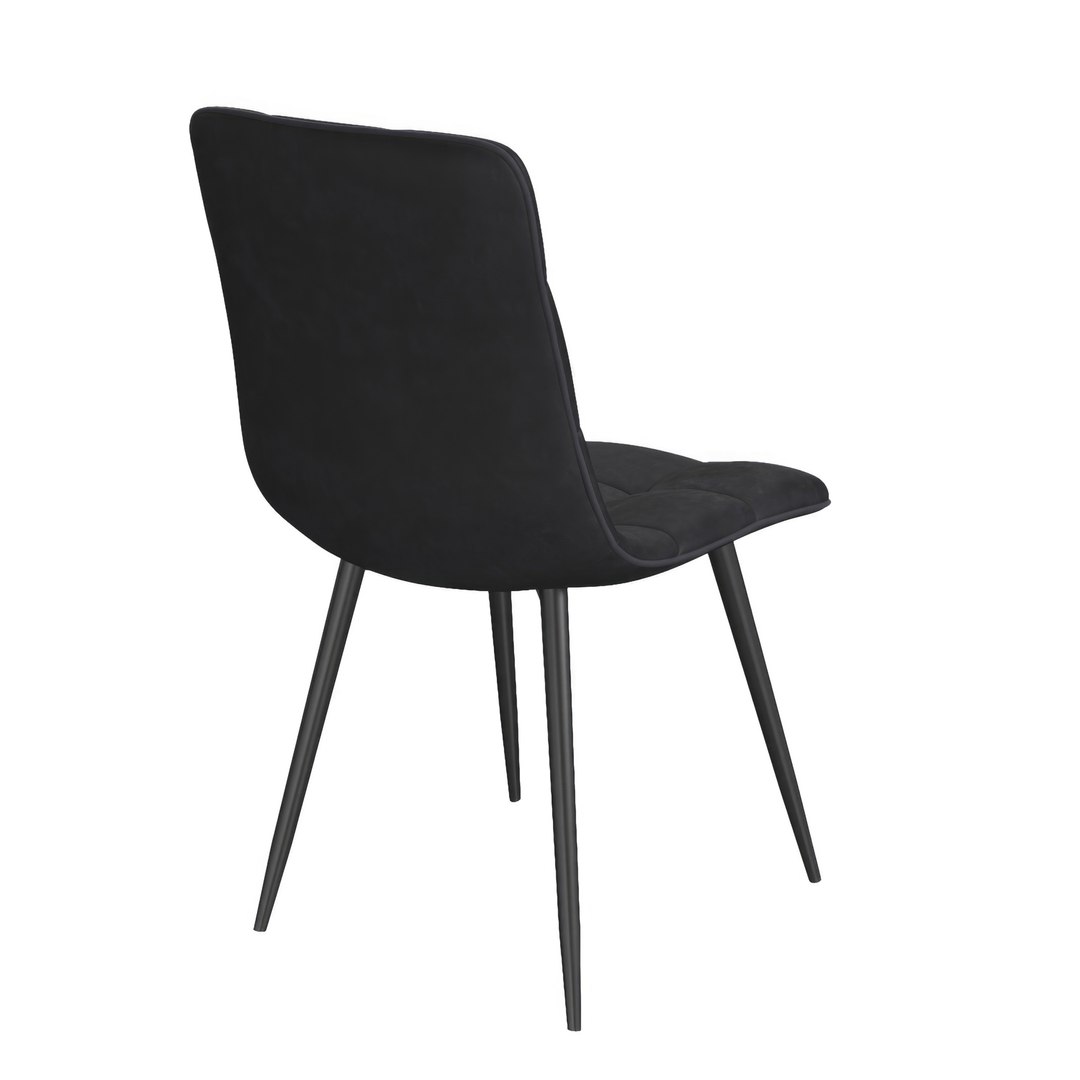 Faux Leather Dining Chairs 3D Model - TurboSquid 2120129