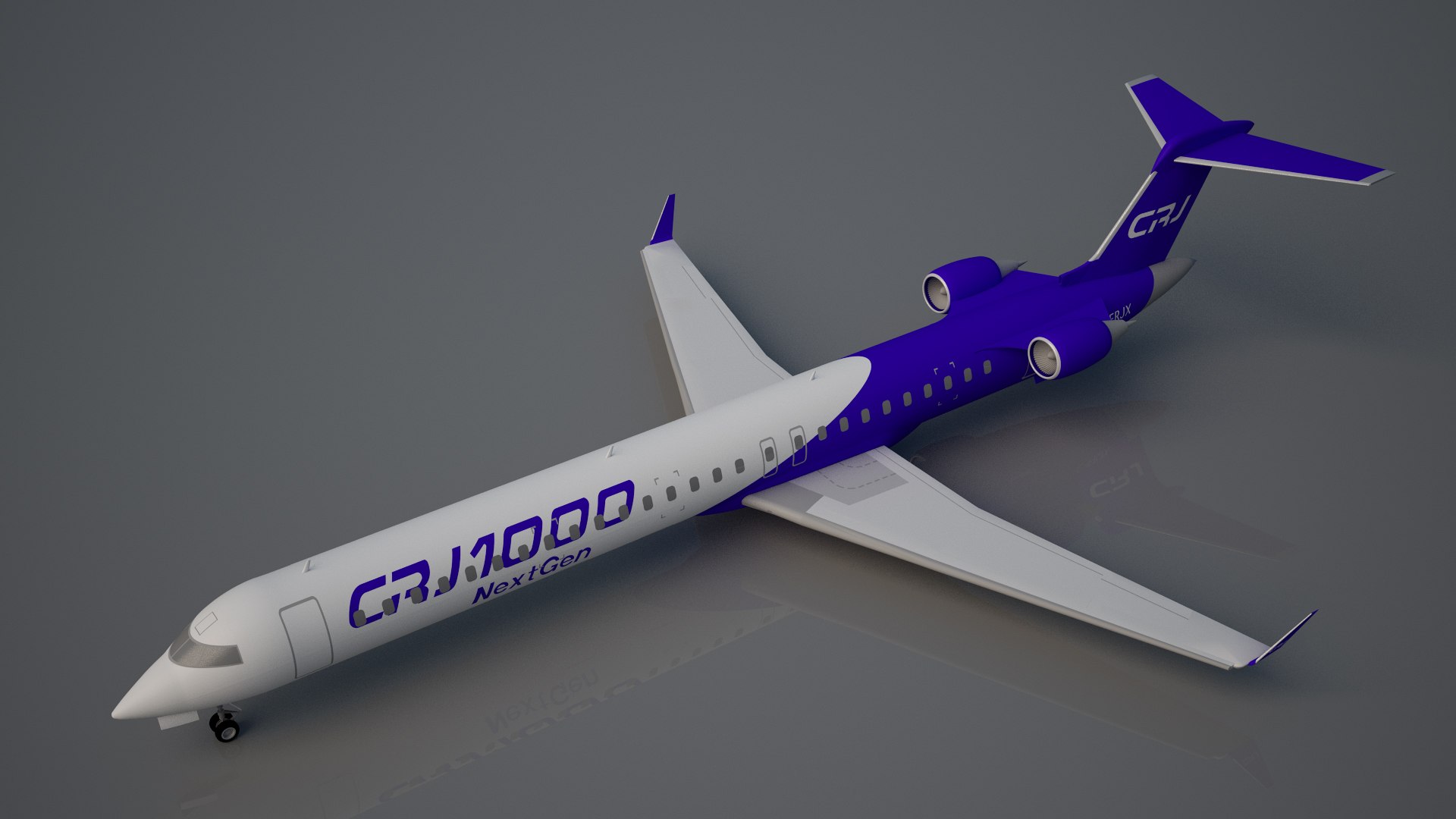 3D Crj 1000 | 1147164 | TurboSquid