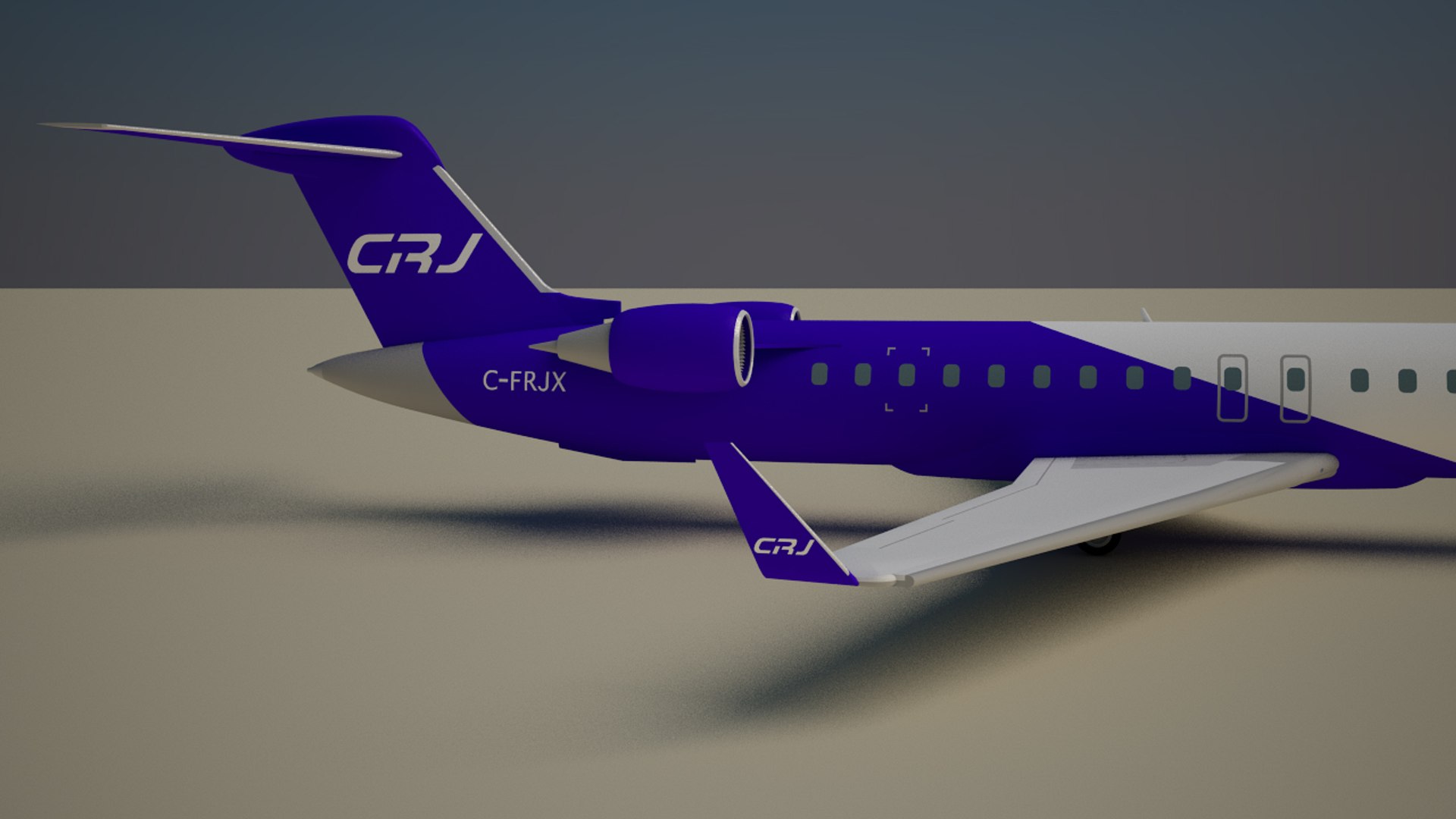 3D Crj 1000 | 1147164 | TurboSquid