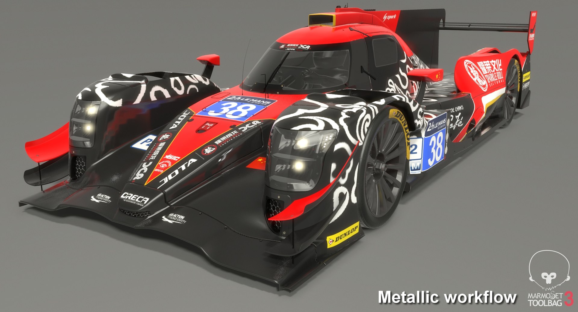 Jackie Chan Dc Racing Model - TurboSquid 1291718