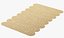 Collection of jute carpets x 18