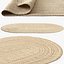 Collection of jute carpets x 18