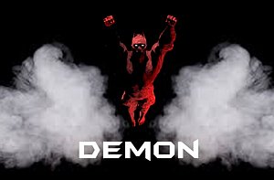 demon red 3D