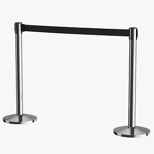 Airport Stanchions Metal Medium