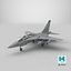 Истребитель-штурмовик Aermacchi M-346FA серого цвета
