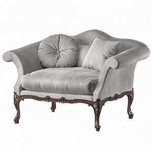 ronald phillips armchair 124 3D model