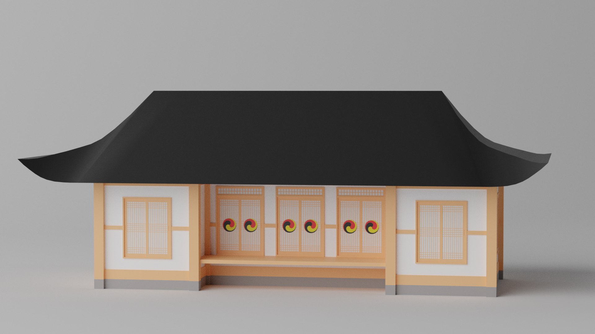 Korean Traditional House Hanok 3D Model - TurboSquid 2130524