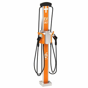 Electric Vehicle Chargepoint Part 03 3D model