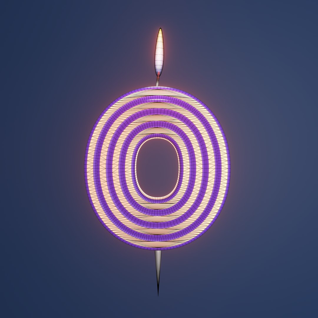 Birthday Candles Model TurboSquid 1948343